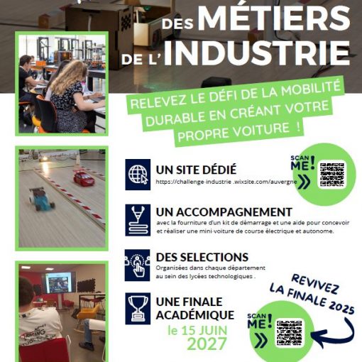 Challenge des Métiers de l'Industrie 2027