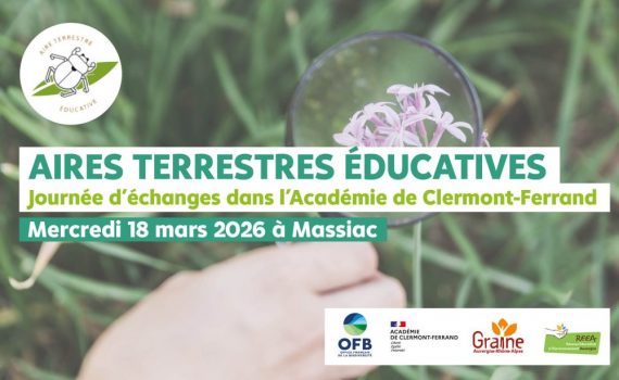 Journée d’échanges sur les Aires Terrestres Éducatives ;Mercredi 18 mars 2026 à Massiac (Cantal)